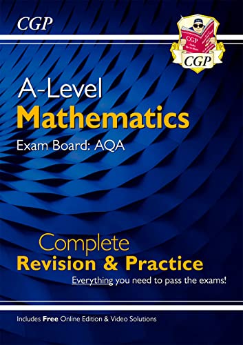 A-Level Maths AQA Complete Revision & Practice (with Online Edition & Video Solutions) (CGP AQA A-Level Maths) von Coordination Group Publications Ltd (CGP)